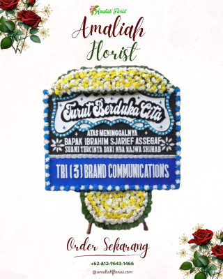 Papan Bunga Duka di NGAWI